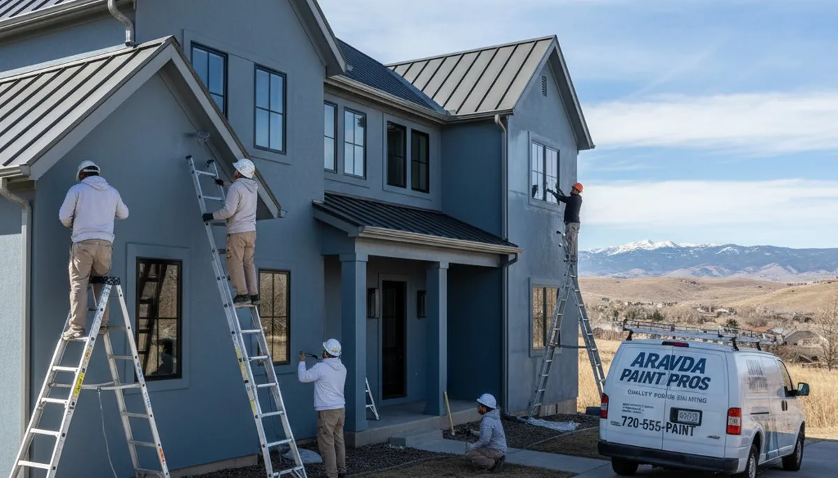 House painting service in Denver, CO for residential exterior and interior painting projects