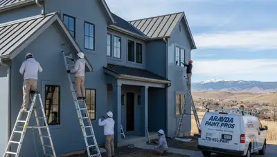 House painting service in Denver, CO for residential exterior and interior painting projects