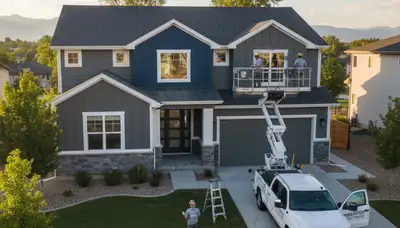 House painting services in Denver, CO by House Painting Denver Co for residential exteriors and interiors