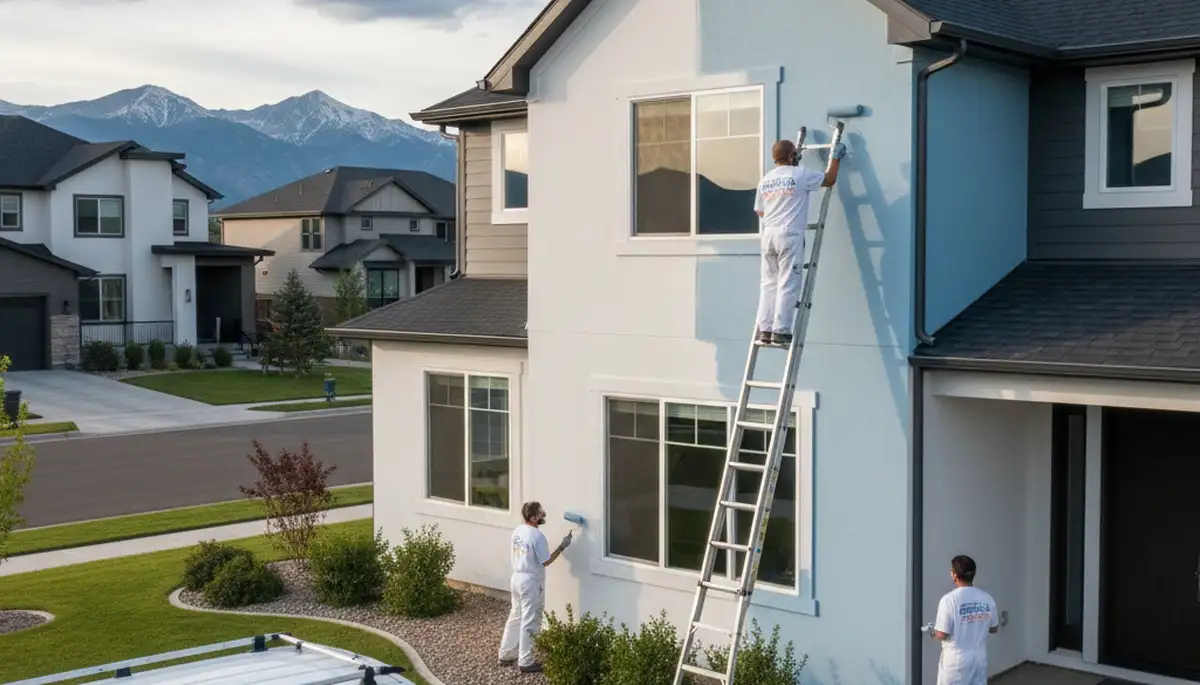Professional house painting service in Denver, CO for residential exterior and interior projects