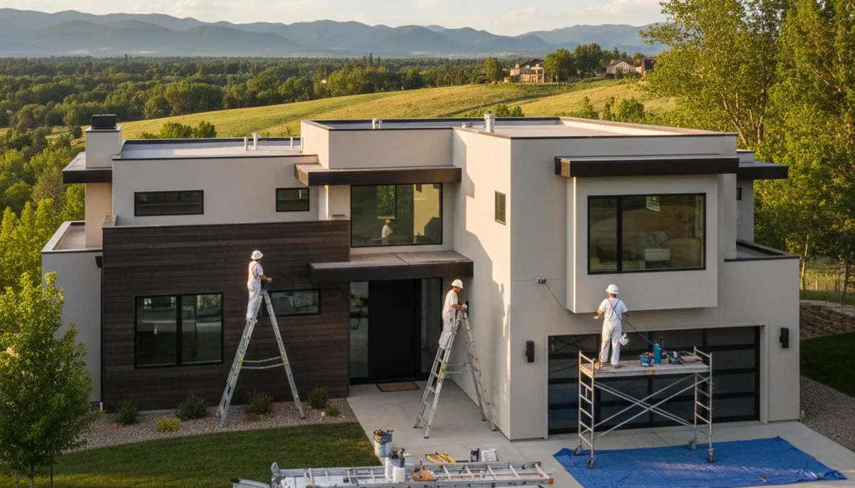 House painting service in Denver, CO for residential exterior and interior painting projects