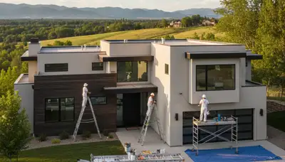 House painting service in Denver, CO for residential exterior and interior painting projects