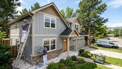 Professional house painters in Denver CO providing exterior and interior home painting services