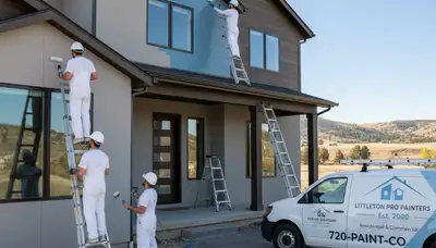 House painting service in Denver, CO by professional painters for residential exteriors and interiors