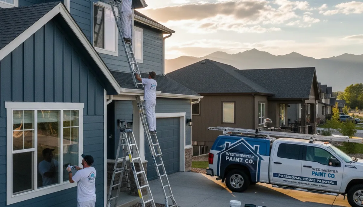 House painting services in Denver, CO for interior and exterior home repainting