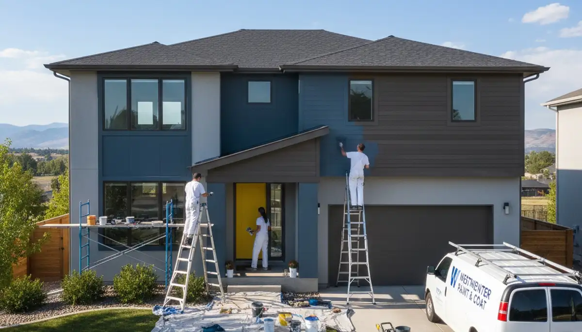 Denver, CO house painters providing professional interior and exterior painting services